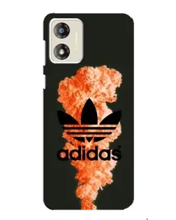 Чехол для Motorola MOTO E13 с картинкой «Оранжевый дым Adidas» Чехол для Motorola MOTO E13 с картинкой «Оранжевый дым Adidas»