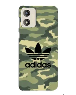 Чехол для Motorola MOTO E13 с картинкой «Милитари стиль Adidas» Чехол для Motorola MOTO E13 с картинкой «Милитари стиль Adidas»