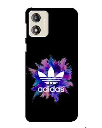 Чехол для Motorola MOTO E13 с картинкой «Взрыв красок Adidas»