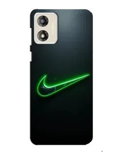 Чехол для Motorola MOTO E13 с картинкой «Неоновый контур Nike» Чехол для Motorola MOTO E13 с картинкой «Неоновый контур Nike»