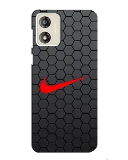 Чехол для Motorola MOTO E13 с картинкой «Nike — карбоновая сетка» Чехол для Motorola MOTO E13 с картинкой «Nike — карбоновая сетка»