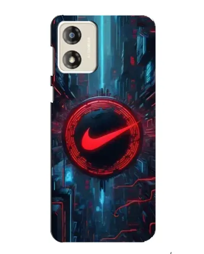 Чехол для Motorola MOTO E13 с картинкой «Техногенный стиль Nike» Чехол для Motorola MOTO E13 с картинкой «Техногенный стиль Nike»