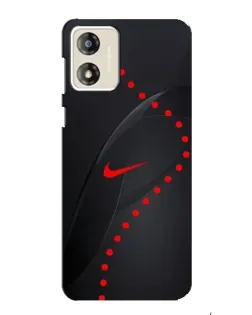 Чехол для Motorola MOTO E13 с картинкой «Абстрактный дизайн Nike» Чехол для Motorola MOTO E13 с картинкой «Абстрактный дизайн Nike»