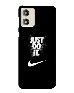 Чехол для Motorola MOTO E13 с картинкой «Текстовый принт Nike» Чехол для Motorola MOTO E13 с картинкой «Текстовый принт Nike»