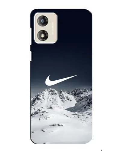 Чехол для Motorola MOTO E13 с картинкой «Nike — зимние горы» Чехол для Motorola MOTO E13 с картинкой «Nike — зимние горы»