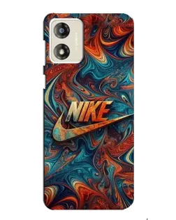 Чехол для Motorola MOTO E13 с картинкой «Nike в абстракции» Чехол для Motorola MOTO E13 с картинкой «Nike в абстракции»