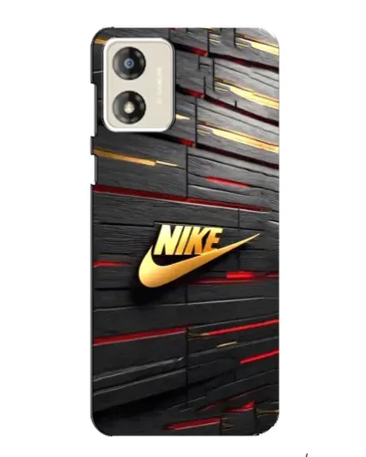 Чехол для Motorola MOTO E13 с картинкой «Золотой Nike на металле» Чехол для Motorola MOTO E13 с картинкой «Золотой Nike на металле»