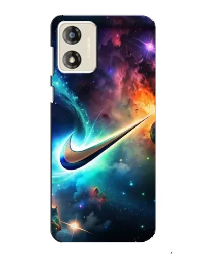 Чехол для Motorola MOTO E13 с картинкой «Космический Nike Swoosh» Чехол для Motorola MOTO E13 с картинкой «Космический Nike Swoosh»