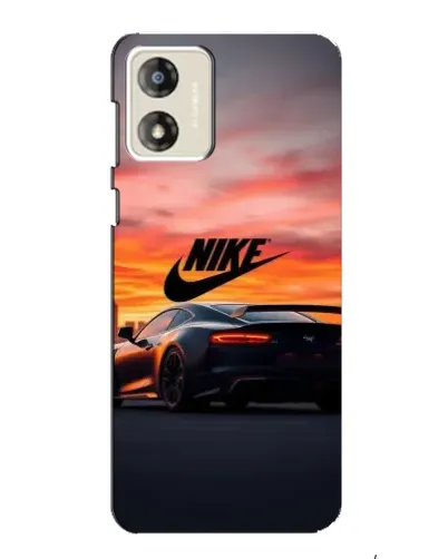 Чехол для Motorola MOTO E13 с картинкой «Nike и суперкар» Чехол для Motorola MOTO E13 с картинкой «Nike и суперкар»