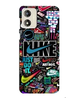 Чехол для Motorola MOTO E13 с картинкой «Яркий коллаж Nike» Чехол для Motorola MOTO E13 с картинкой «Яркий коллаж Nike»