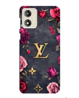 Чехол для Motorola MOTO E13 с картинкой «Цветочный Louis Vuitton» Чехол для Motorola MOTO E13 с картинкой «Цветочный Louis Vuitton»