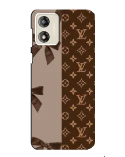 Чохол для Motorola MOTO E13 з картинкою «Louis Vuitton — банти» Чохол для Motorola MOTO E13 з картинкою «Louis Vuitton — банти»
