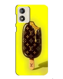 Чохол для Motorola MOTO E13 з картинкою «Морозиво від LV» Чохол для Motorola MOTO E13 з картинкою «Морозиво від LV»