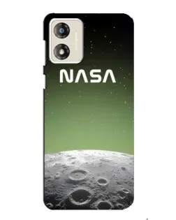 Чехол для Motorola MOTO E13 с картинкой «NASA — лунный градиент» Чехол для Motorola MOTO E13 с картинкой «NASA — лунный градиент»