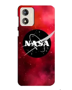 Чехол для Motorola MOTO E13 с картинкой «NASA — красная туманность» Чехол для Motorola MOTO E13 с картинкой «NASA — красная туманность»