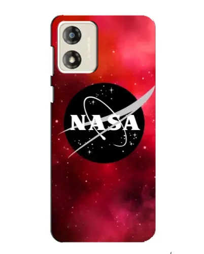 Чехол для Motorola MOTO E13 с картинкой «NASA — красная туманность»