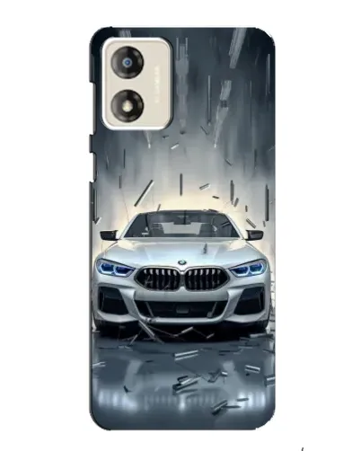 Чохол для Motorola MOTO E13 з картинкою «BMW у світлі фар» Чохол для Motorola MOTO E13 з картинкою «BMW у світлі фар»