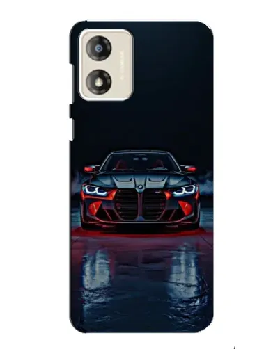 Чохол для Motorola MOTO E13 з картинкою «BMW на мокрій дорозі» Чохол для Motorola MOTO E13 з картинкою «BMW на мокрій дорозі»