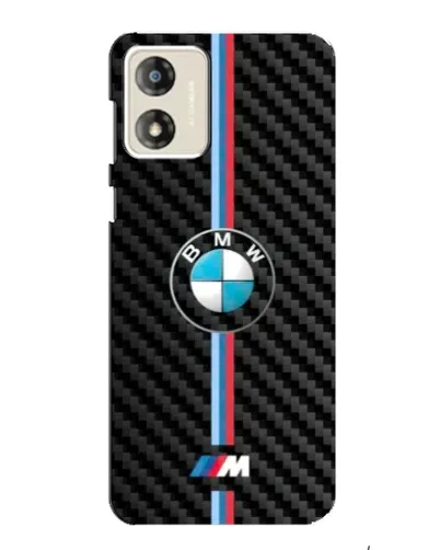Чохол для Motorola MOTO E13 з картинкою «Емблема BMW та карбон» Чохол для Motorola MOTO E13 з картинкою «Емблема BMW та карбон»