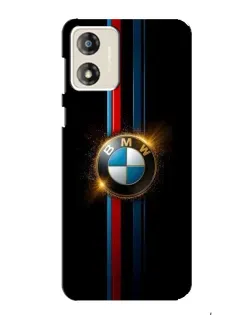 Чохол для Motorola MOTO E13 з картинкою «BMW M-Power неон»