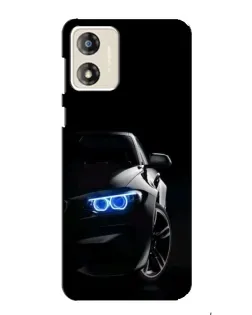 Чохол для Motorola MOTO E13 з картинкою «BMW — нічний погляд»