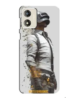Чехол для Motorola MOTO E13 с картинкой «PUBG — боец в пыли» Чехол для Motorola MOTO E13 с картинкой «PUBG — боец в пыли»
