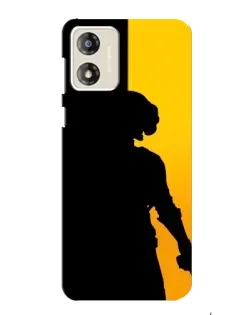 Чехол для Motorola MOTO E13 с картинкой «Тень воина PUBG» Чехол для Motorola MOTO E13 с картинкой «Тень воина PUBG»