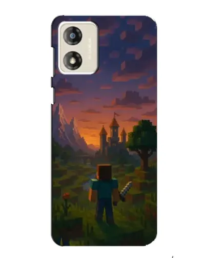Чохол для Motorola MOTO E13 з картинкою «Стів біля вежі»