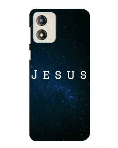 Чехол для Motorola MOTO E13 с картинкой «Звездное небо Jesus» Чехол для Motorola MOTO E13 с картинкой «Звездное небо Jesus»