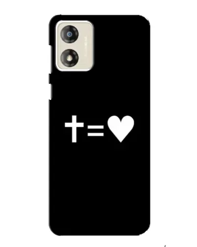 Чехол для Motorola MOTO E13 с картинкой «Крест и Сердце» Чехол для Motorola MOTO E13 с картинкой «Крест и Сердце»