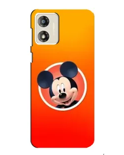Чохол для Motorola MOTO E13 з картинкою «Mickey в колі»