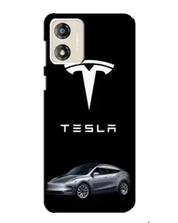 Чехол для Motorola MOTO E13 с картинкой «Tesla Model Y» Чехол для Motorola MOTO E13 с картинкой «Tesla Model Y»