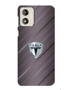Чехол для Motorola MOTO E13 с картинкой «Металлическая текстура Tesla» Чехол для Motorola MOTO E13 с картинкой «Металлическая текстура Tesla»
