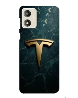 Чехол для Motorola MOTO E13 с картинкой «Мраморная Tesla Gold» Чехол для Motorola MOTO E13 с картинкой «Мраморная Tesla Gold»