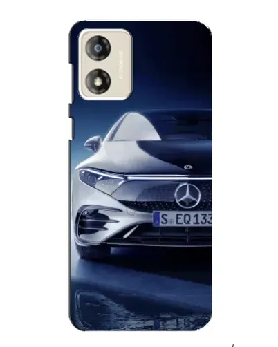 Чехол для Motorola MOTO E13 с картинкой «Mercedes EQ — будущее»