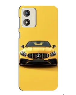 Чехол для Motorola MOTO E13 с картинкой «Желтый Mercedes GT» Чехол для Motorola MOTO E13 с картинкой «Желтый Mercedes GT»