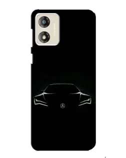 Чехол для Motorola MOTO E13 с картинкой «Mercedes — силуэт авто» Чехол для Motorola MOTO E13 с картинкой «Mercedes — силуэт авто»