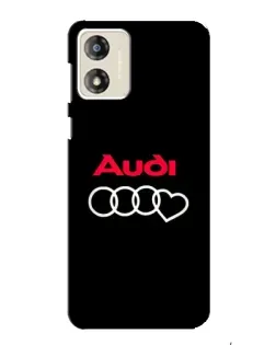 Чохол для Motorola MOTO E13 з картинкою «Логотип Audi Heart» Чохол для Motorola MOTO E13 з картинкою «Логотип Audi Heart»