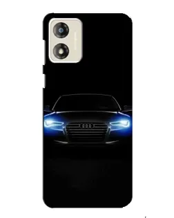 Чохол для Motorola MOTO E13 з картинкою «Audi в неоні» Чохол для Motorola MOTO E13 з картинкою «Audi в неоні»