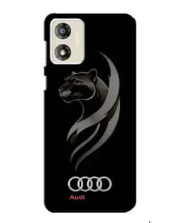 Чохол для Motorola MOTO E13 з картинкою «Графіка — пантера та Audi» Чохол для Motorola MOTO E13 з картинкою «Графіка — пантера та Audi»