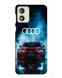 Чохол для Motorola MOTO E13 з картинкою «Audi Sport — неон» Чохол для Motorola MOTO E13 з картинкою «Audi Sport — неон»