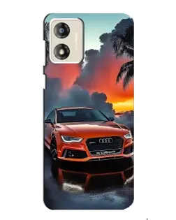 Чохол для Motorola MOTO E13 з картинкою «Audi — захід сонця» Чохол для Motorola MOTO E13 з картинкою «Audi — захід сонця»