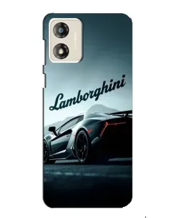 Чохол для Motorola MOTO E13 з картинкою «Класичний Lamborghini надпис» Чохол для Motorola MOTO E13 з картинкою «Класичний Lamborghini надпис»