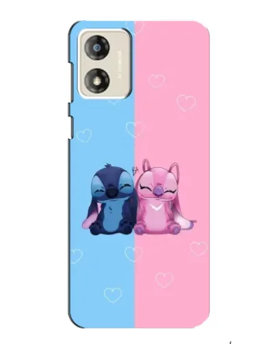 Чехол для Motorola MOTO E13 с картинкой «Stitch и Angel Love» Чехол для Motorola MOTO E13 с картинкой «Stitch и Angel Love»
