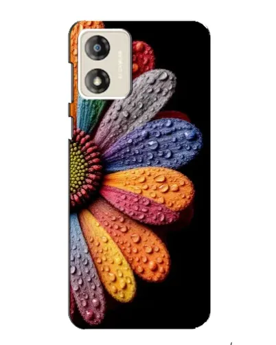 Чехол для Motorola MOTO E13 с картинкой «Радужный цветок» Чехол для Motorola MOTO E13 с картинкой «Радужный цветок»