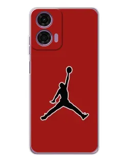 Чехол для Motorola Moto E14 с картинкой «Jordan Red Back» Чехол для Motorola Moto E14 с картинкой «Jordan Red Back»