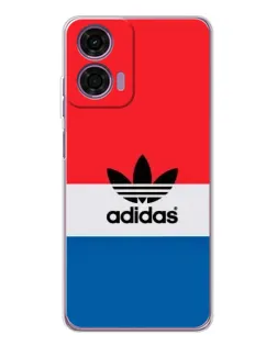 Чехол для Motorola Moto E14 с картинкой «Ретро блоки Adidas» Чехол для Motorola Moto E14 с картинкой «Ретро блоки Adidas»