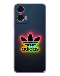 Чехол для Motorola Moto E14 с картинкой «Неоновый Adidas» Чехол для Motorola Moto E14 с картинкой «Неоновый Adidas»