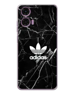 Чехол для Motorola Moto E14 с картинкой «Белый мрамор Adidas» Чехол для Motorola Moto E14 с картинкой «Белый мрамор Adidas»