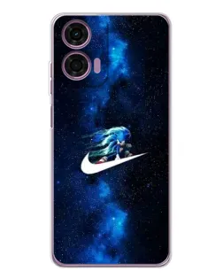 Чехол для Motorola Moto E14 с картинкой «Звездный путь Nike» Чехол для Motorola Moto E14 с картинкой «Звездный путь Nike»